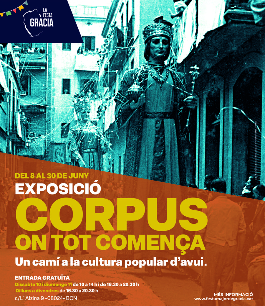 Cartell exposició Corpus, on tot comença